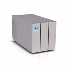 LaCie 2big Thunderbolt 2 boîtier de disques 16 To Bureau Argent - Vue supplémentaire 7